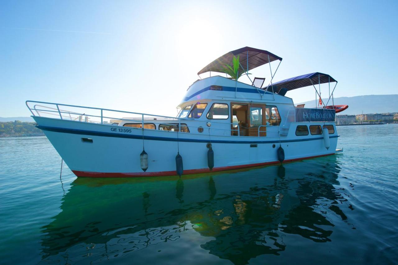Homeboat-Bateau Hotel เจนีวา ภายนอก รูปภาพ
